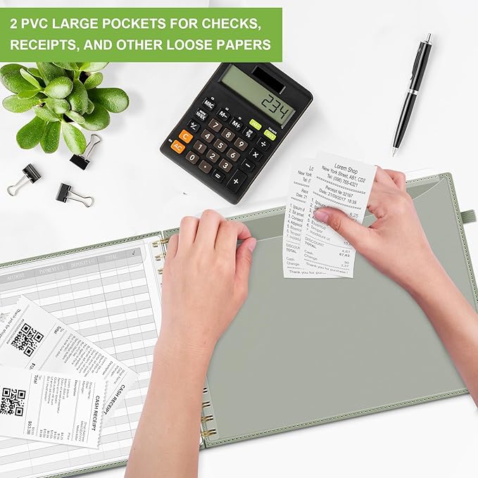 HAUTOCO Hardcover Accounting Ledger Book - Image 5