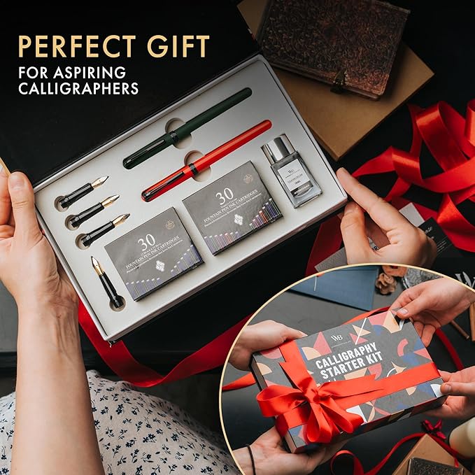 Wordsworth and Black Calligraphy Pen Set - Image 8