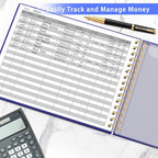 HAUTOCO Hardcover Accounting Ledger Book - Image 2
