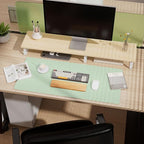 Aothia Double-Sided Desk Pad – 37.8"x17" Leather Desk Mat - Image 5