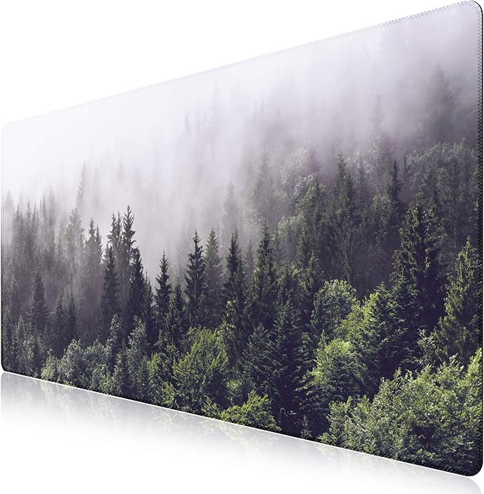 iCasso Extended Gaming Mouse Pad, Large Non-Slip Rubber Base Mousepad by iCasso