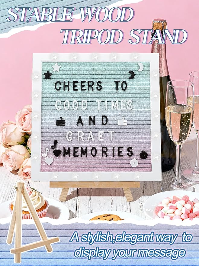 Changeable Felt Letter Board - Image 7