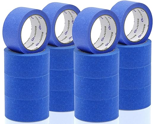 Oleitodh 22 Rolls Blue Painters Tape Bulk 2 inch x 55 Yards, Painters Masking - Image 9