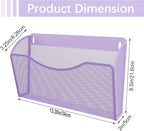 EasyPAG 3 Single Pocket Wall File Organizer, Mesh Hanging File Folder Organizer - Image 8