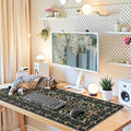 iCasso Desk Mat for Keyboard and Mouse, Large Mouse Pad, Desk Pad Mat, by iCasso