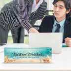 Personalized Name Plate for Desk Custom Acrylic Desk Name Plate Custom Employee - Image 3
