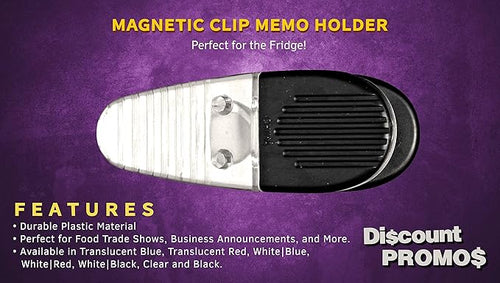 10 Magnetic Memo Holders Set - Image 2