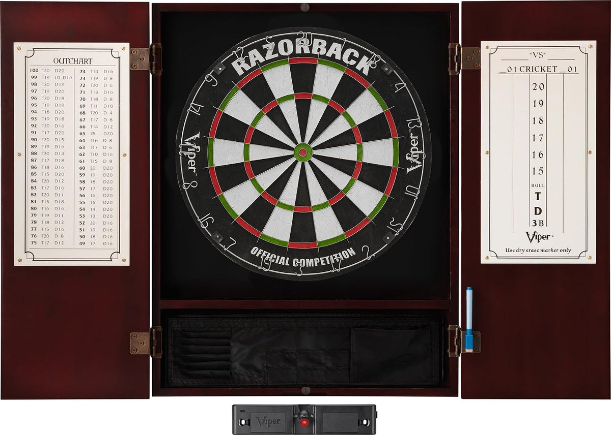 Viper by GLD Products Metropolitan Mahogany Cabinet, Razorback & Line Light