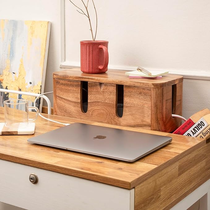 Cable Management Box & Cord Organizer- Cable Organizer - Image 8