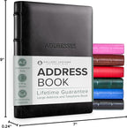 Gallery Leather Large Address Book - Image 9