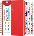 Clever Fox Planner 2nd Edition Spiral – Colorful Weekly & Monthly Goal Planner by CleverFox
