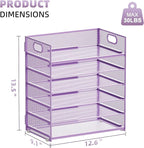 Marbrasse 2 Pack Desk Organizer - Image 5