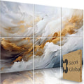 Soon Global Acoustical Wall Panels, 72 X 48 Inches Art Acoustic Panels