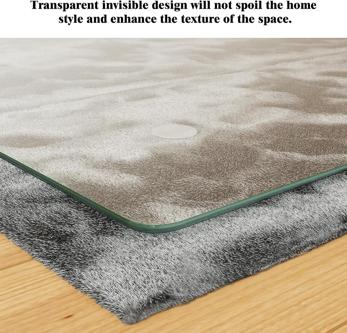 Koonmi 60" x 80" Office Chair Mat for Hardwood Floors & Carpets