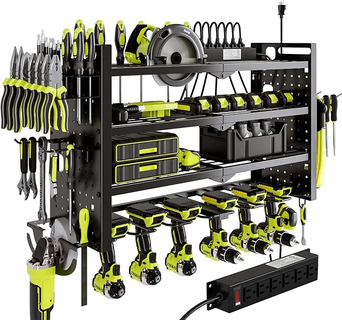 NattyDot Power Tool Organizer Wall Mount by NattyDot