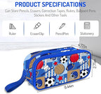 Fitvc Large Pencil Case for Boys, Sports Boys Pencil Pouch for Kids Teens School - Image 5