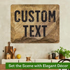 Custom Sign, Custom Street Sign, 11 Font Colors, 13 Font Styles, 4 Hole Options - Image 4