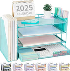 OPNICE Desk Organizer, 4-Tier Desktop File Organizer by OPNICE