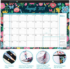 2027 Desk Calendar - Jan 2027 - Dec 2027, Large Monthly Desk Calendar 12 Months, 17" x 12", Desk Pad, Large Ruled Blocks, To-do List & Notes, Best Desk/Wall Calendar 2027 for Planning or Organizing