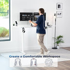 VIVO Electric 71 x 30 in Standing Desk, Memory Height Adjustment, 1B Series - Image 4