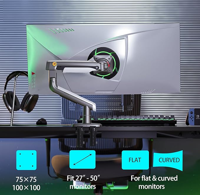 NB Ergonomic Gaming Monitor-Arm - Image 6
