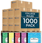 Rosmonde 1000 Pack Composition Notebook Bulk, College Ruled, Pallet of by Rosmonde