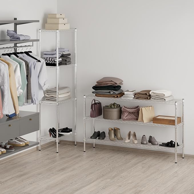 Regal Altair 14" Deep x 60" Wide x 34" Height Wire Shelving Kit | 3-Tier | NSF - Image 7