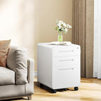 MIIIKO Mobile Filing Cabinet 3 Drawer, Filing Cabinets - Image 7