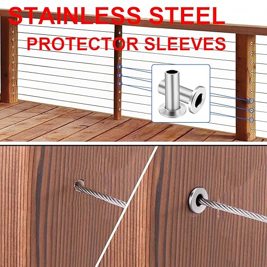 BLIKA 120 Pack Stainless Steel Protector Sleeves - Image 9