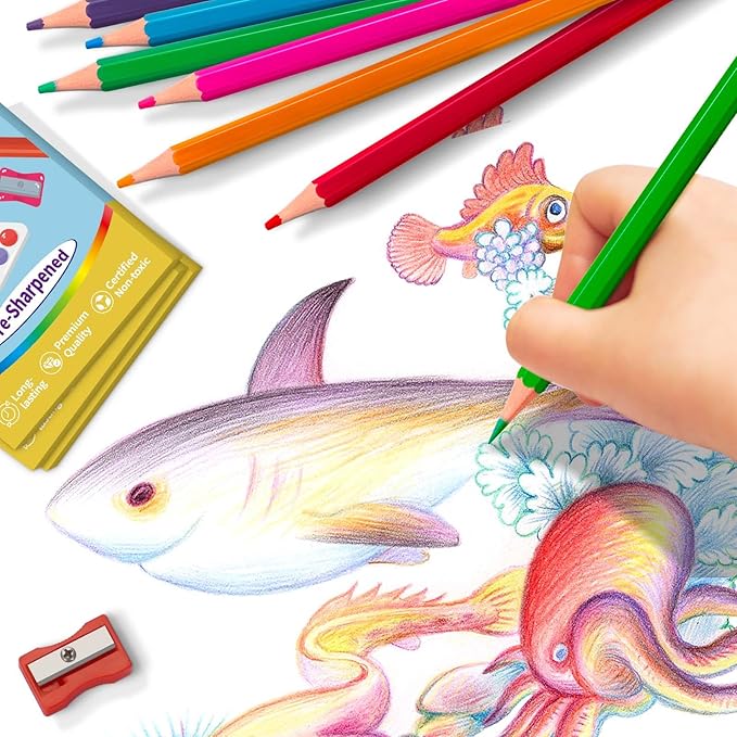 Aigybobo 360 Count Colored Pencils Bulk, 30 Pack Colored Pencils - Image 5