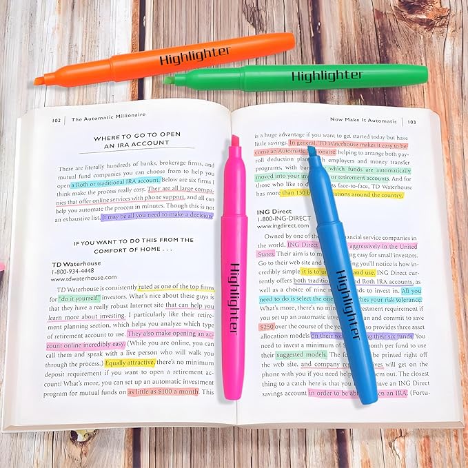 Dacono Highlighters Assorted Colors, Highlighters - Image 4