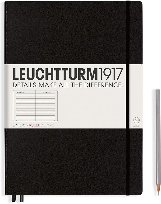 LEUCHTTURM1917 - Notebook Hardcover Master Classic A4+ - 235 Numbered Pages by LEUCHTTURM1917