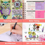 iBayam Journal Planner Pens Colored Pens, Office Supplies, Fine Point Fineliner - Image 6