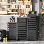SYKIARIOL Rolling Cart with Drawers, 12 Drawer Rolling Cart, Rolling storage - Image 5