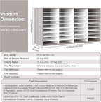EasyPAG Wooden Literature Organizer - Image 4