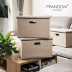PRANDOM Large Collapsible Storage Baskets - Image 2