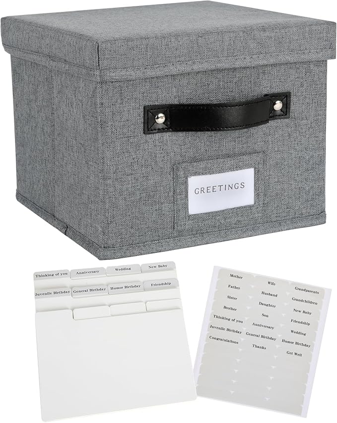 TARSUKA Greeting Card Organizer by TARSUKA