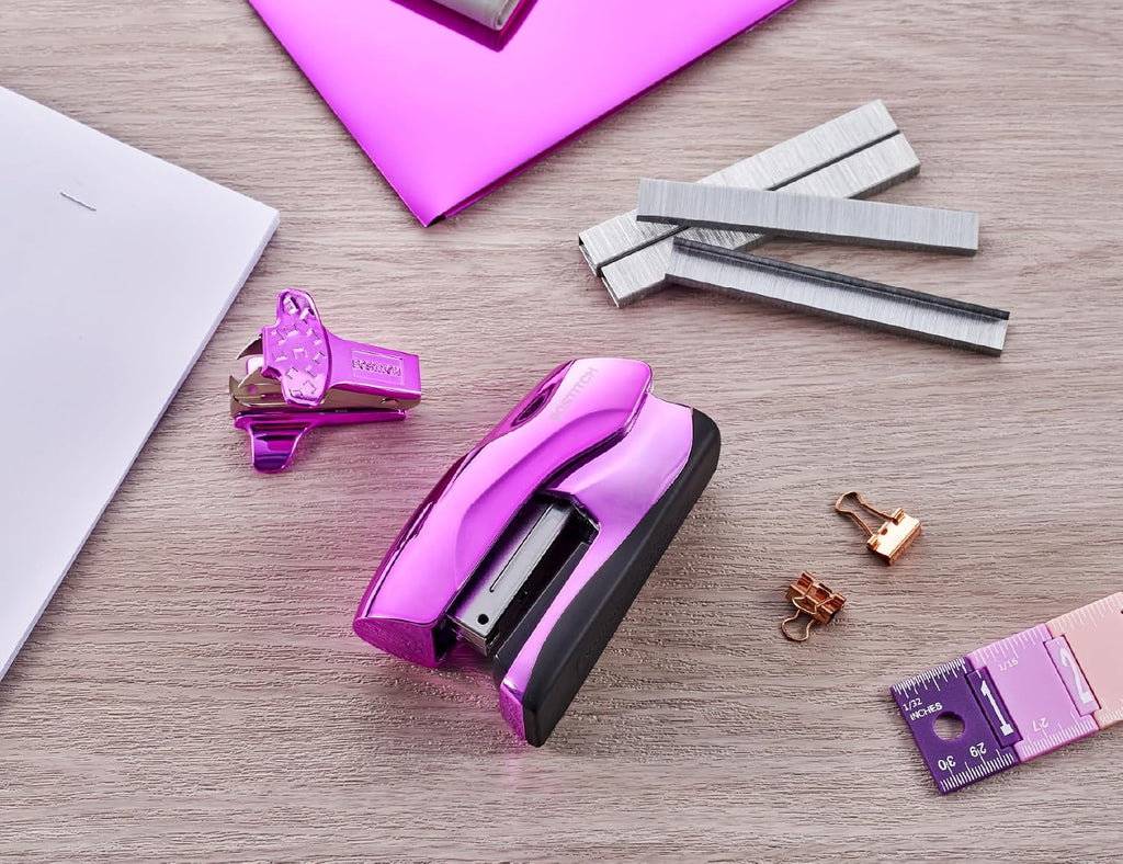 Bostitch Heavy Duty Stapler Value Pack, 40 Sheet Capacity, Purple