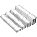 Zonon 500 Pcs 6 Inch Rulers Bulk Clear Plastic Flexible Straight Rulers by Zonon