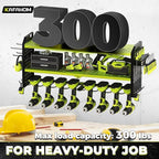 KAFAHOM Power Tool Organizer, Large 8 Drill Holder Wall Mount - Image 5