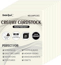 25 Sheets Creamy White Cardstock by UnclePaul
