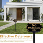 No Soliciting Sign for House - Image 3