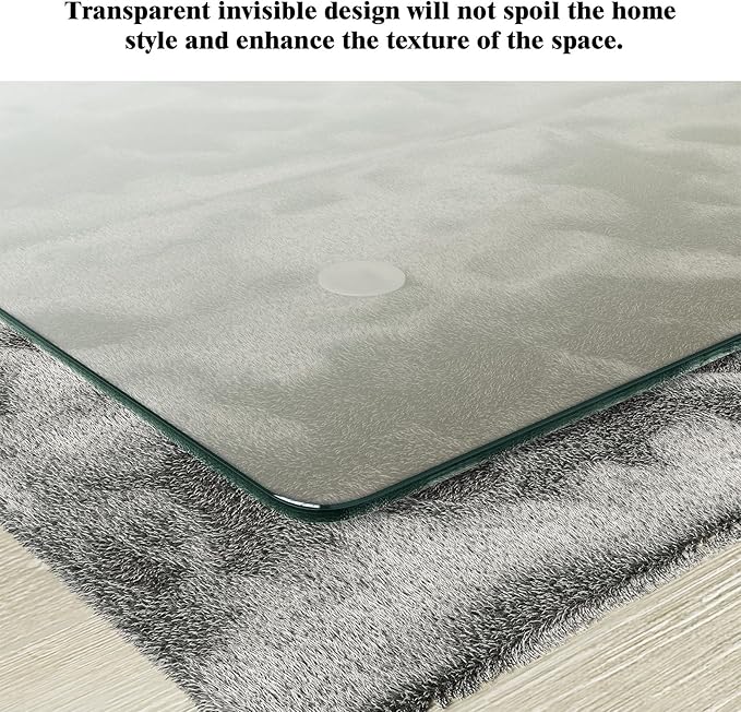 Koonmi Tempered Glass Chair Mat - Image 6