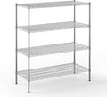 Regal Altair 21" Deep x 48" Wide x 54" Height Wire Shelving Kit | 4-Tier | NSF by Regal+Altair