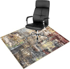 Anidaroel Office Chair Mat for Hardwood Floor, Anti-Slip Computer Chair Mat by Anidaroel