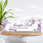 Personalized Name Plate for Desk, Custom Desk Name Plate, Acrylic Name Plate - Image 7