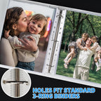 Sheet Protectors 200 Page, Page Protector 8.5" x 11" ，Upgraded Clear Plastic - Image 5