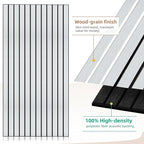 AUTORIFIC Wood Veneer Sound Panels, 10 Pack 47.2”x23.6” Wall Panels, Decorative - Image 3
