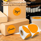 3 Inch Round Color Coding Labels - Image 5