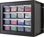 IRIS USA Small Plastic Drawer Organizer, Stackable Teacher Toolbox Crayon Small by IRISUSA